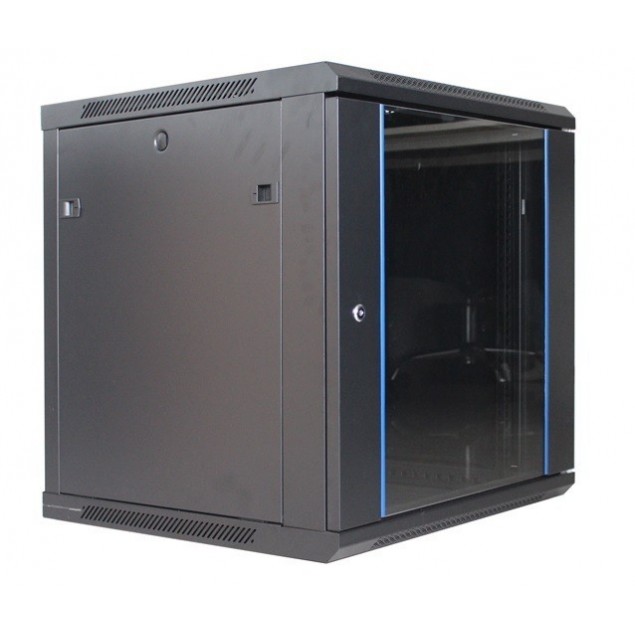 RACK Mural de 19  x 12U x 450  Laterales desmontab