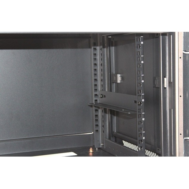 RACK Mural de 19  x 12U x 450  Laterales desmontab