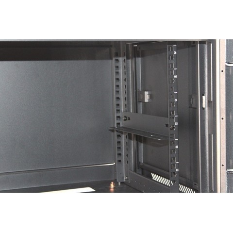 RACK Mural de 19  x 12U x 450  Laterales desmontab