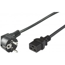 Cable alimentación C19 Hembra / Shucko Macho
