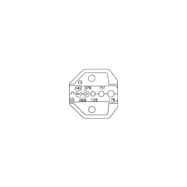Herramienta crimpadora para RG174/179/Belden 8218 y Fibra Optica