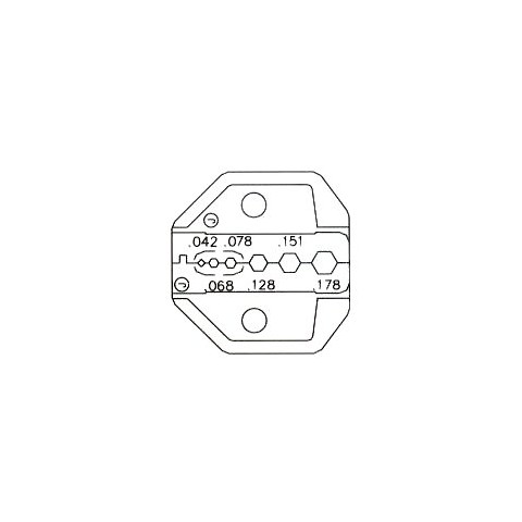 Herramienta crimpadora para RG174/179/Belden 8218 y Fibra Optica