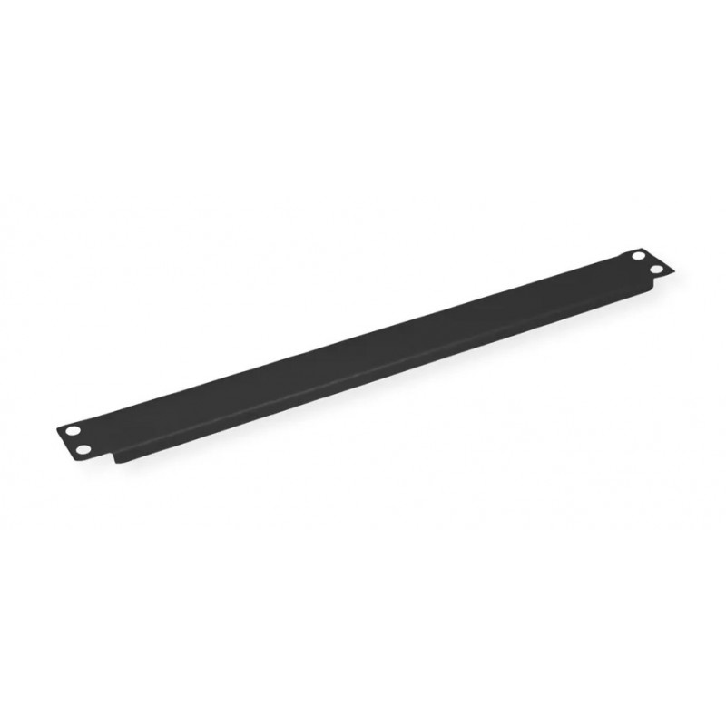 Panel 19" x 1U Ciego Negro