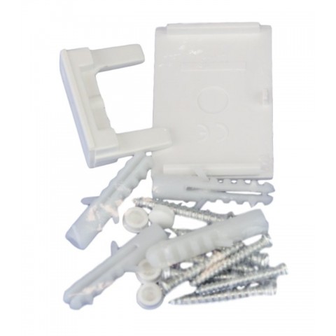 KIT Caja de mecanismos de 1 elemento CON   Placa a