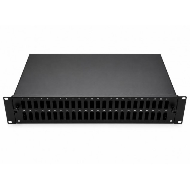 Bandeja 19"Extraíble para 48 SC-DUPLEX (Incl. 4 Casetes)