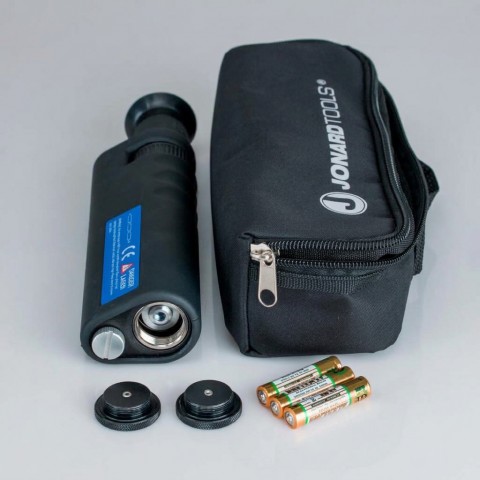 Microscopio de F.O. de mano 2.5mm & 1.5mm 400x para conectores LC/SC/ST/FC