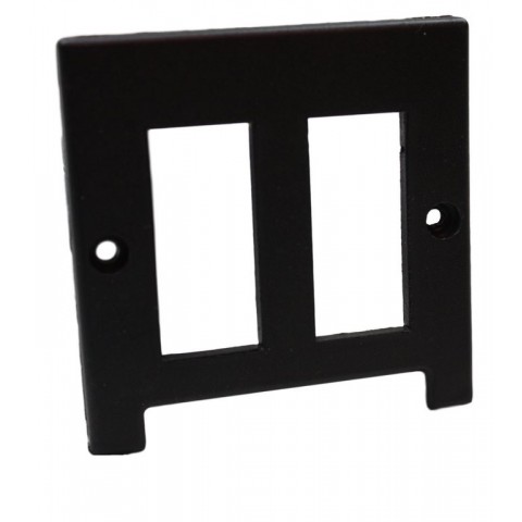 Tapa lateral VACIA para 2 conectores de conexión r
