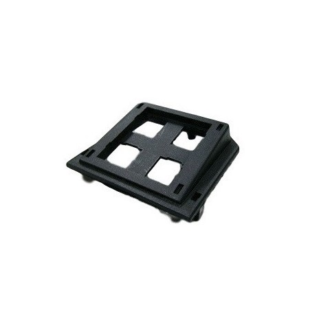 Tapeta Inclinada 4 RJ-45 Systimax-Pouyet (Negra) para cubeta GB/2
