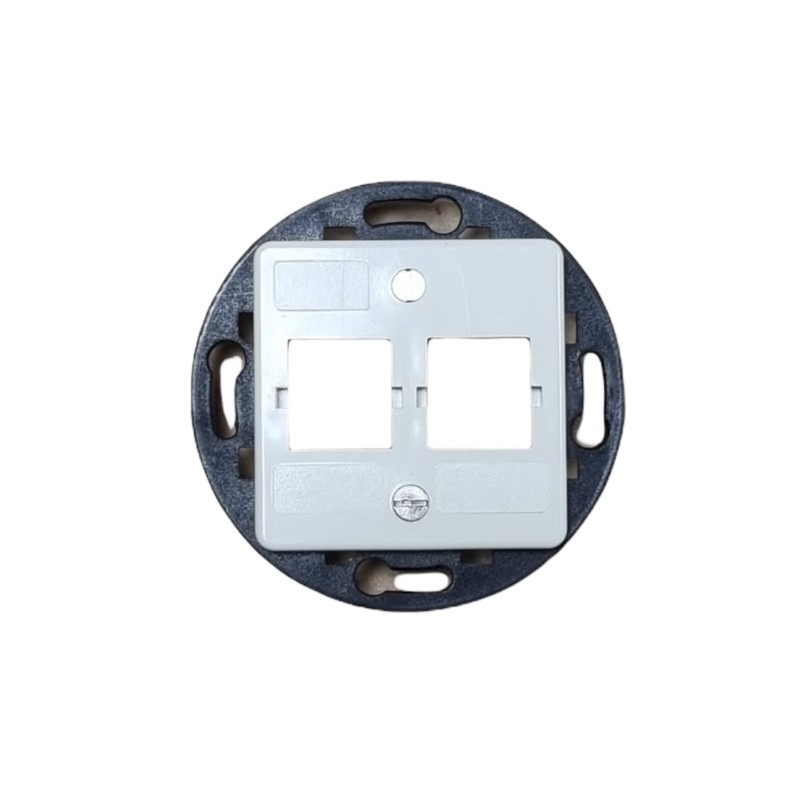 Roseta de Empotrar 2RJ-45 Systimax Beige Roseta de Empotrar 2RJ-45 Systimax Beige
