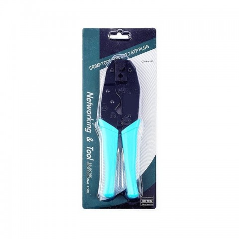 Herramienta crimpadora para RJ45 macho CAT6A FTP