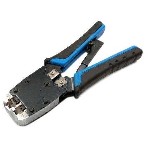 Herramienta crimpadora Mixta RJ11/RJ12/RJ45 Profesional METALICA