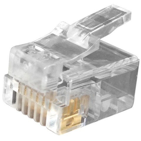Conector RJ-12 MACHO de 6P/6C  Bolsa 100 unid 