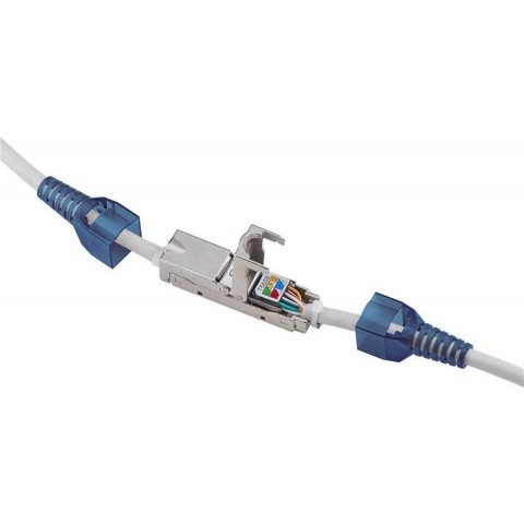 Empalme mecánico de CAT6A FTP de montaje sin herra