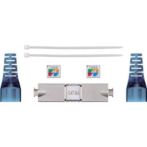 Empalme mecánico de CAT6A FTP de montaje sin herra