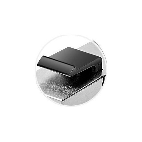 Conector RJ45 H-H CAT 5E FTP para panel