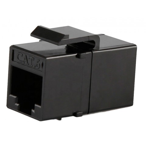 Adaptador RJ-45 H-H CAT6 UTP para panel