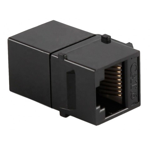 Adaptador RJ-45 H-H CAT6 UTP para panel