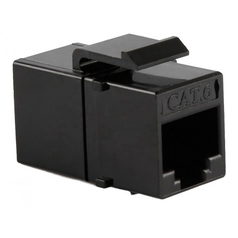 Adaptador RJ-45 H-H CAT6 UTP para panel