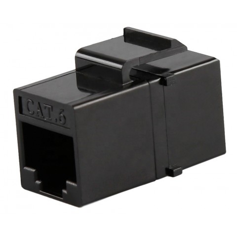 Adaptador RJ-45 H-H CAT6 UTP para panel