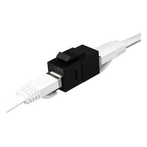 Adaptador RJ-45 H-H CAT6 UTP para panel