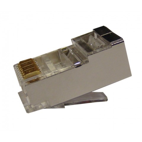 Conector RJ-45 MACHO CAT 6 FTP  Bolsas de 100 unid
