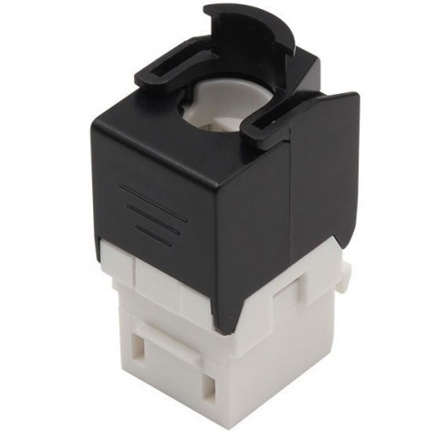Conector RJ-45 Hembra CAT 6A UTP tipo 3M 180º Keystone (Grimpado sin Herramienta) tipo Tool-less