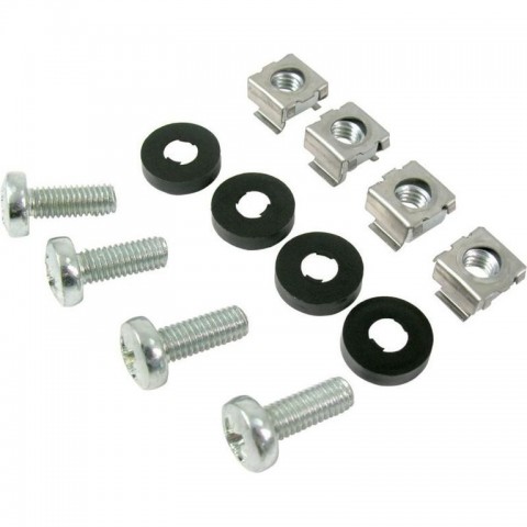 Tornilleria de Rack 20mm  Bolsa de 20 unidades 