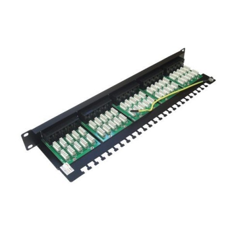 Patch Panel 50 puertos Cat 3 Telefonia