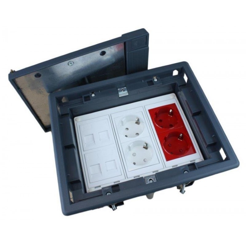 Cajas de empotrar en falso suelo